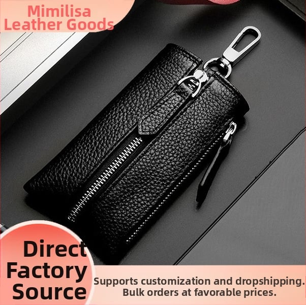 Raktų dėklas, universalus, PU medžiaga, Verslo Elite stilius, 2025 m. pavasaris