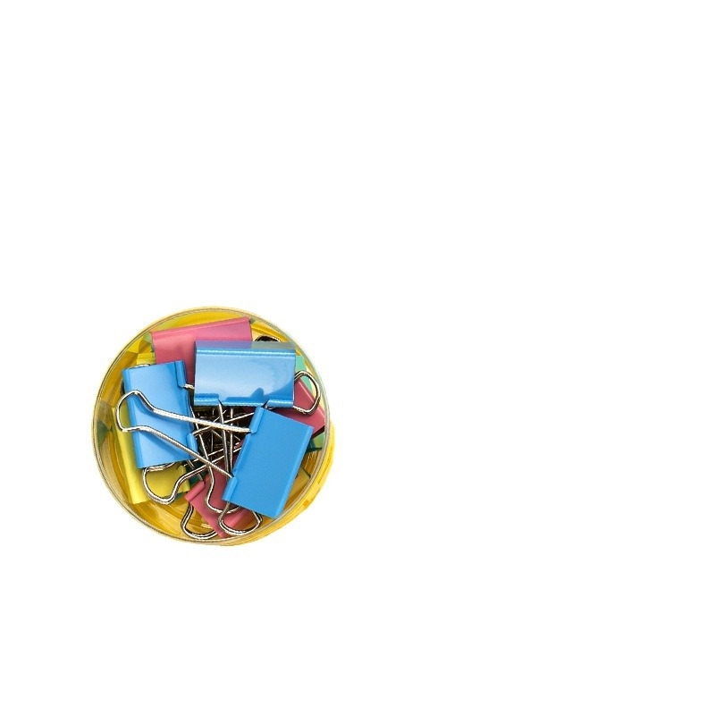 Deli 8551ES Cleps metal pentru bonuri, mâner metalic, Nr. 1-6