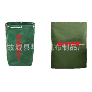 Απόρρητη τσάντα εγγράφων για αποθήκευση, καμβάς με κορδόνι κλεισίματος, κατασκευή με βάση και πλευρικά πάνελ, προσαρμοζόμενη τσάντα μεταφορών από Huasheng Canvas
