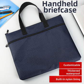 YT256 Augsta elastība Oxford auduma mapīte ar divām nodalījumiem, daudzslāņu biznesa soma ar rāvējslēdzēju, logotipa personalizācija pieejama