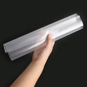 PP папка A4, едноклипова, прозрачна за документи — клип 0.1, дебелина на плочата 0.1, ширина на гърба 0.1