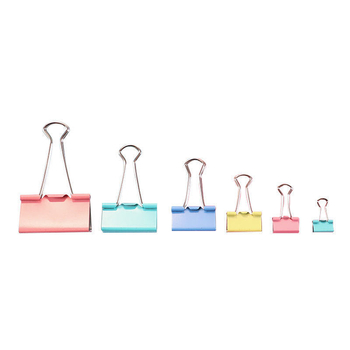 Kovinski dokumentni folder s klipom dugog repa, u kutiji