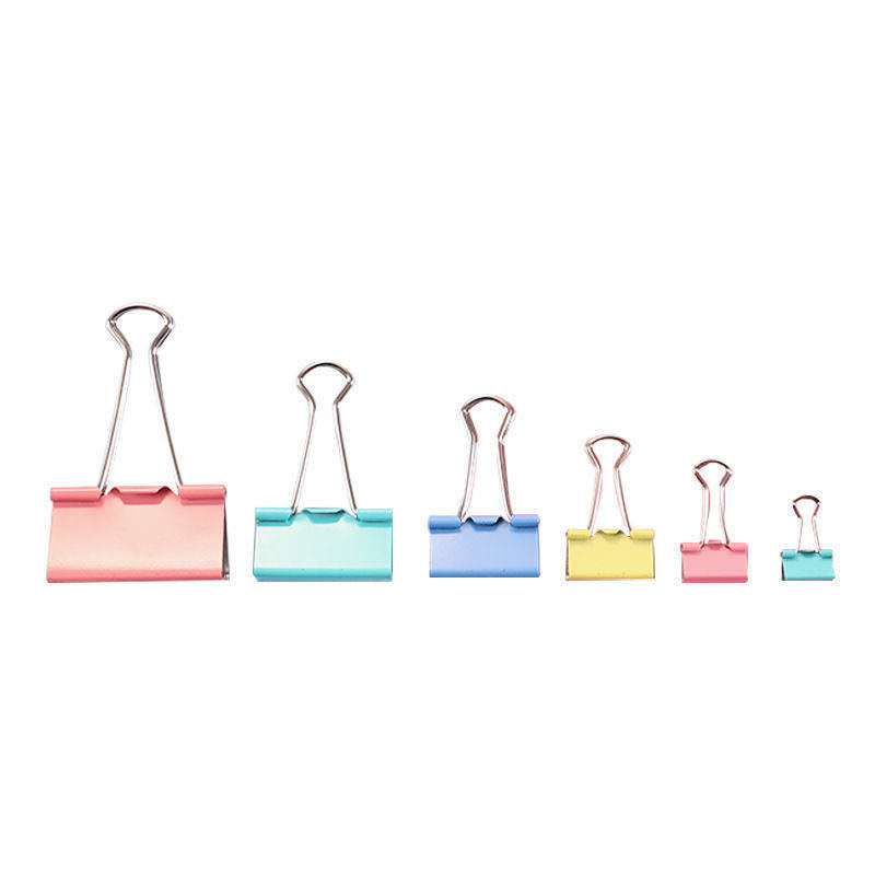 Kovinski dokumentni folder s klipom dugog repa, u kutiji