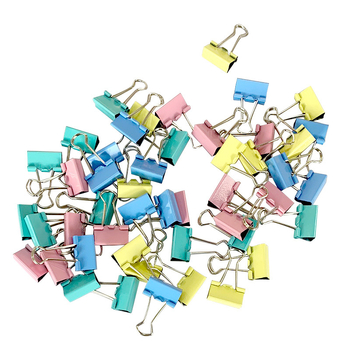 Dugi rep klipsa, metalni, dovetail tip, 40 komada u cijevi - Powerful Stationery