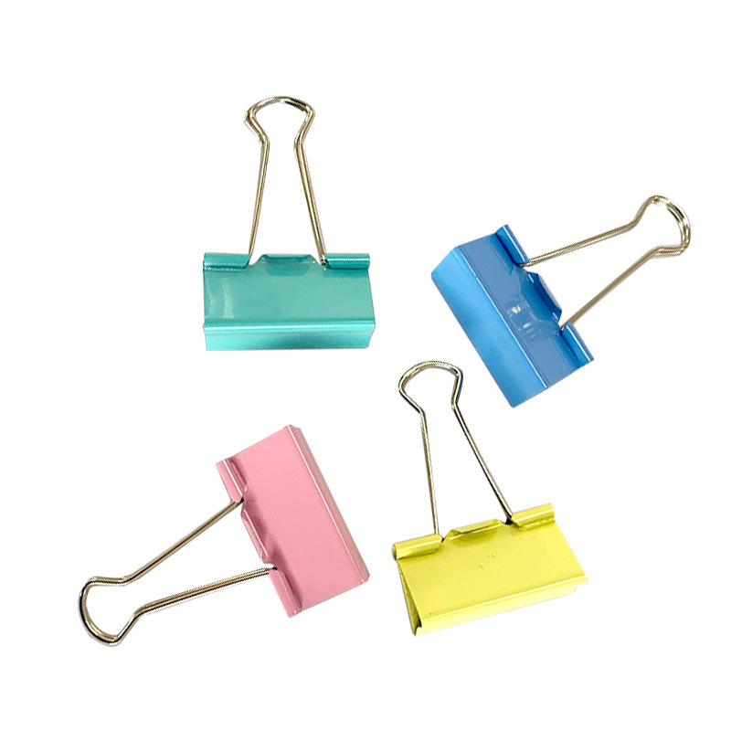 Dugi rep klipsa, metalni, dovetail tip, 40 komada u cijevi - Powerful Stationery