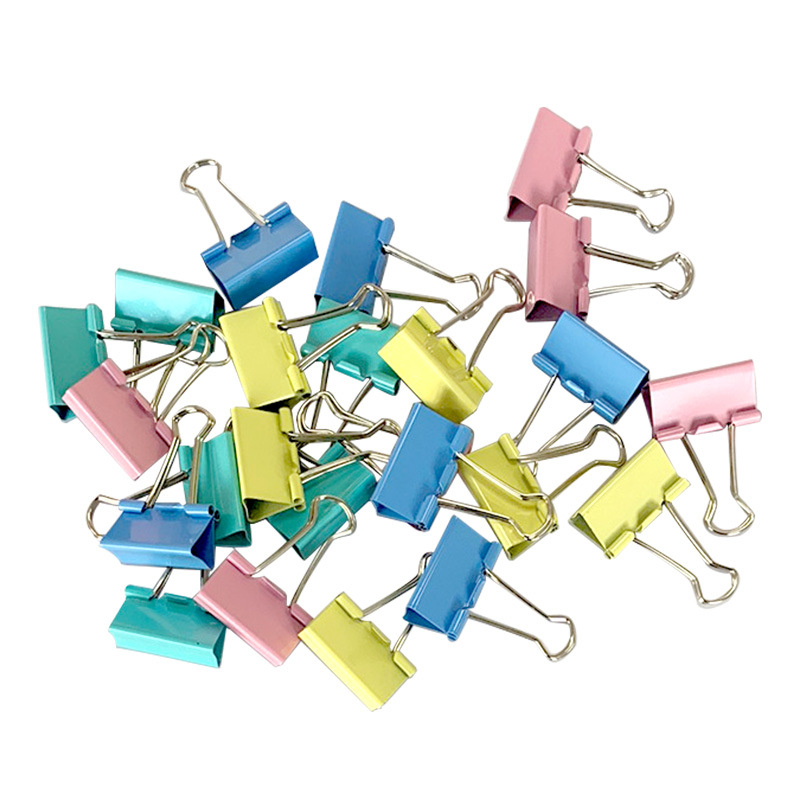 Dugi rep klipsa, metalni, dovetail tip, 40 komada u cijevi - Powerful Stationery