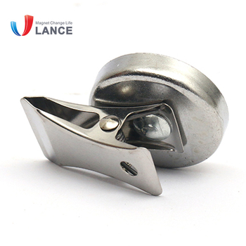 Clip magnetic din ferită SFK36 pentru rafturi de birou și frigidere – ambalaj în pungă de plastic