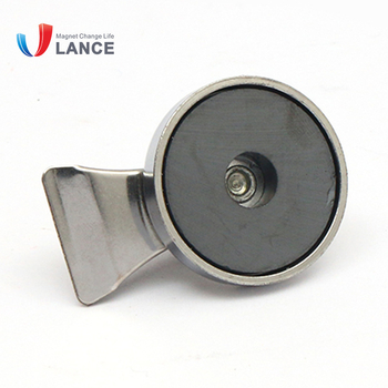 Clip magnetic din ferită SFK36 pentru rafturi de birou și frigidere – ambalaj în pungă de plastic