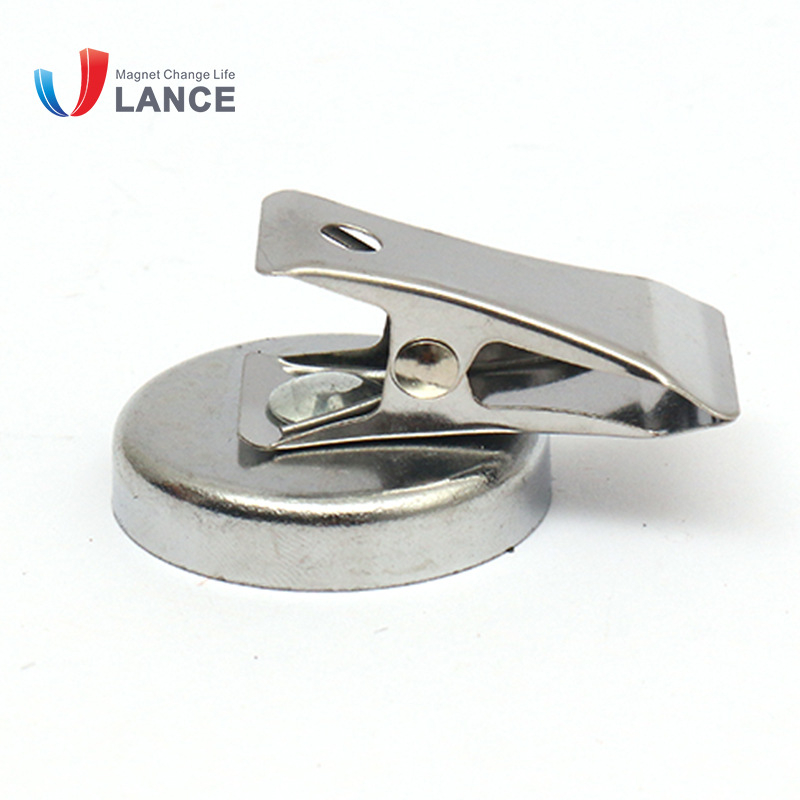 Clip magnetic din ferită SFK36 pentru rafturi de birou și frigidere – ambalaj în pungă de plastic