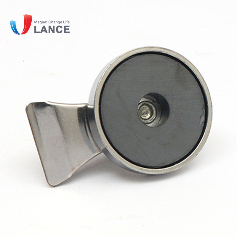 Clip magnetic din ferită SFK36 pentru rafturi de birou și frigidere – ambalaj în pungă de plastic