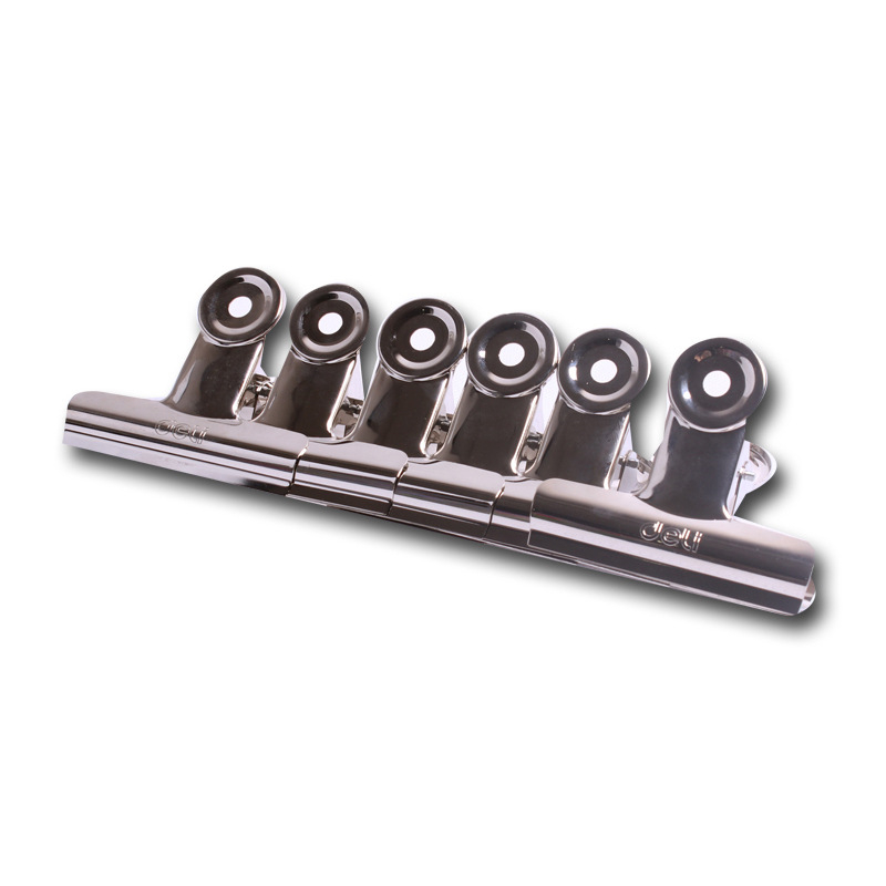 Deli 9526 Metalni kružni držač karata, pakiranje od 6 komada