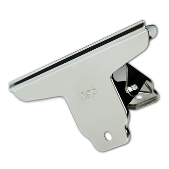 Deli 9531 Velika klipsa od nehrđajućeg čelika za ulaznice i dokumente, metalni klip, pakiranje od 4 komada