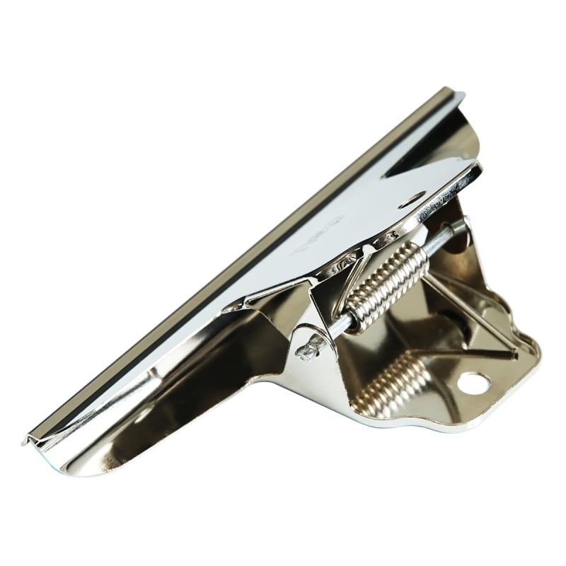 Deli 9531 Velika klipsa od nehrđajućeg čelika za ulaznice i dokumente, metalni klip, pakiranje od 4 komada