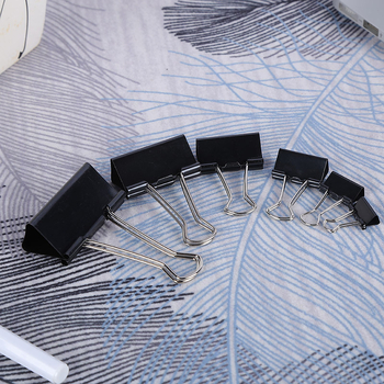 Dovetail metalni klips za uredske mape – Shanghui, model 0061, materijal: metal, pakiranje: u kutiji