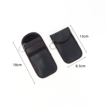 Raktų dėklas F101 - PU medžiaga, vidinė danga su nano apsauga, RFID apsauga, anti-nuskaitymas, anti-vagystė