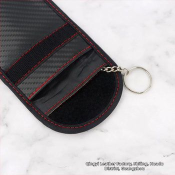 Raktų dėklas F101 - PU medžiaga, vidinė danga su nano apsauga, RFID apsauga, anti-nuskaitymas, anti-vagystė