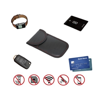 Raktų dėklas F101 - PU medžiaga, vidinė danga su nano apsauga, RFID apsauga, anti-nuskaitymas, anti-vagystė