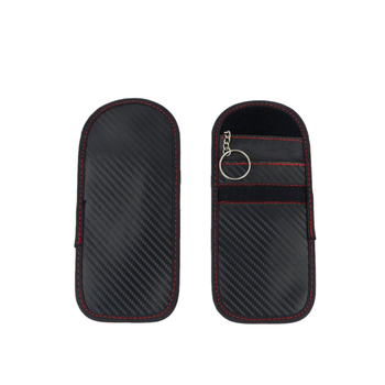 Raktų dėklas F101 - PU medžiaga, vidinė danga su nano apsauga, RFID apsauga, anti-nuskaitymas, anti-vagystė