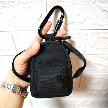 Portofel pentru monede, material Oxford, model unic, design unisex, extensibil pentru purtare facilă