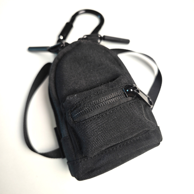 Portofel pentru monede, material Oxford, model unic, design unisex, extensibil pentru purtare facilă