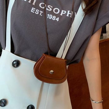 Müntide rahakott; PVC materjal, ühetooniline, linna minimalistlik stiil, naistele