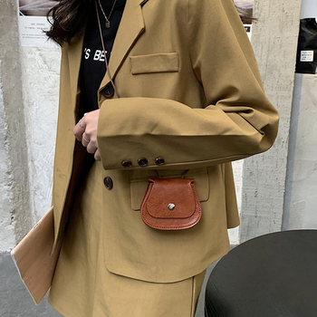 Müntide rahakott; PVC materjal, ühetooniline, linna minimalistlik stiil, naistele