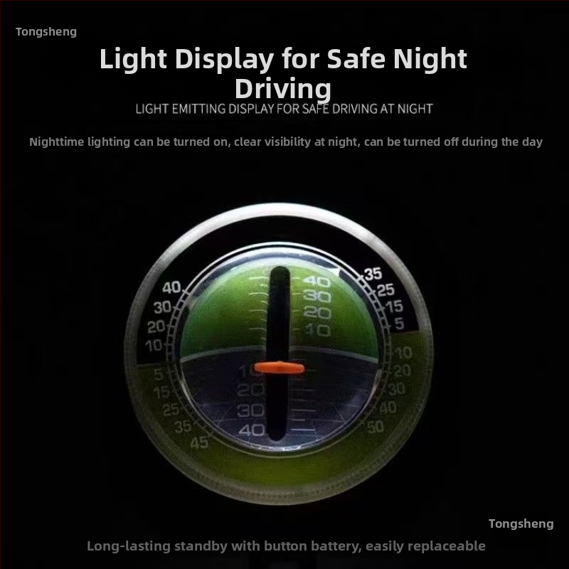 Aukštos tikslumo automobilių nuolydžio lygis su šviesos skleidžiančia savęs jutikline kamuole dekoracijai off-road