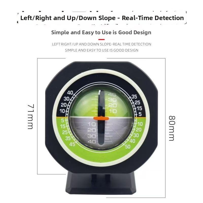 Aukštos tikslumo automobilių nuolydžio lygis su šviesos skleidžiančia savęs jutikline kamuole dekoracijai off-road