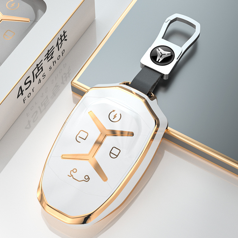 Κάλυμμα Κλειδιού Lynk & Co 03/02/03+ – PU Υλικό, Εθνοτικό Στυλ, Κέλυφος Προστασίας με Ολική Κάλυψη, Χωρίς Παραμετροποίηση