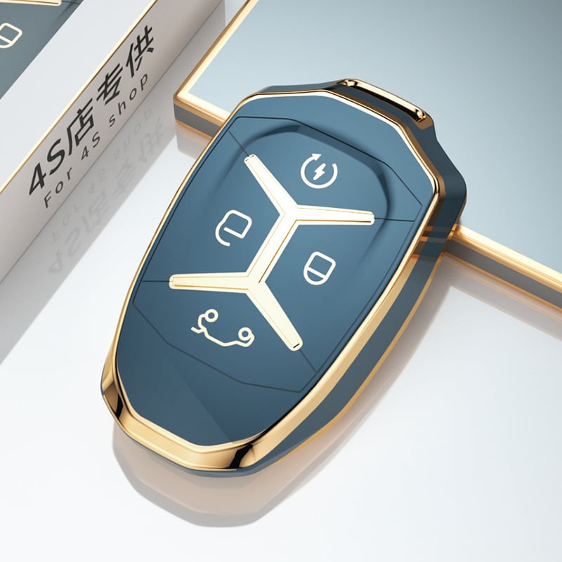 Κάλυμμα Κλειδιού Lynk & Co 03/02/03+ – PU Υλικό, Εθνοτικό Στυλ, Κέλυφος Προστασίας με Ολική Κάλυψη, Χωρίς Παραμετροποίηση