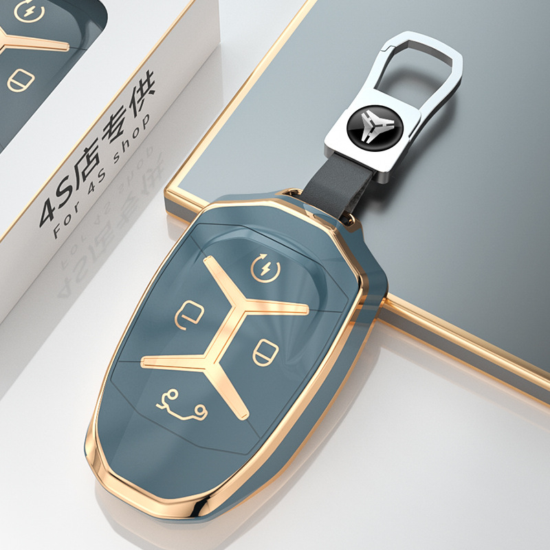 Κάλυμμα Κλειδιού Lynk & Co 03/02/03+ – PU Υλικό, Εθνοτικό Στυλ, Κέλυφος Προστασίας με Ολική Κάλυψη, Χωρίς Παραμετροποίηση