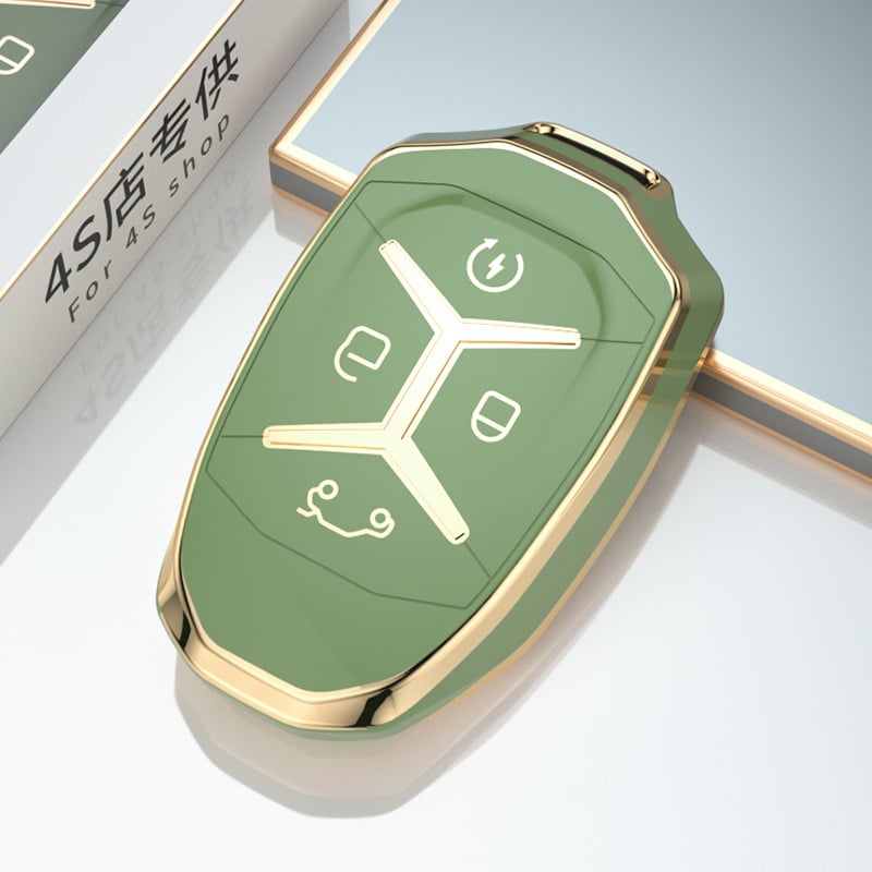 Κάλυμμα Κλειδιού Lynk & Co 03/02/03+ – PU Υλικό, Εθνοτικό Στυλ, Κέλυφος Προστασίας με Ολική Κάλυψη, Χωρίς Παραμετροποίηση