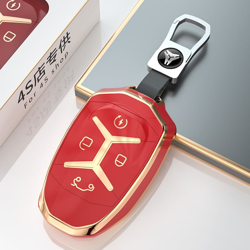 Κάλυμμα Κλειδιού Lynk & Co 03/02/03+ – PU Υλικό, Εθνοτικό Στυλ, Κέλυφος Προστασίας με Ολική Κάλυψη, Χωρίς Παραμετροποίηση