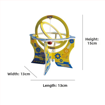 DIY компас кит за деца 5–12 г., научно-образователен комплект по физика с KT дъска, мултифункционален и електрически, включено видео ръководство