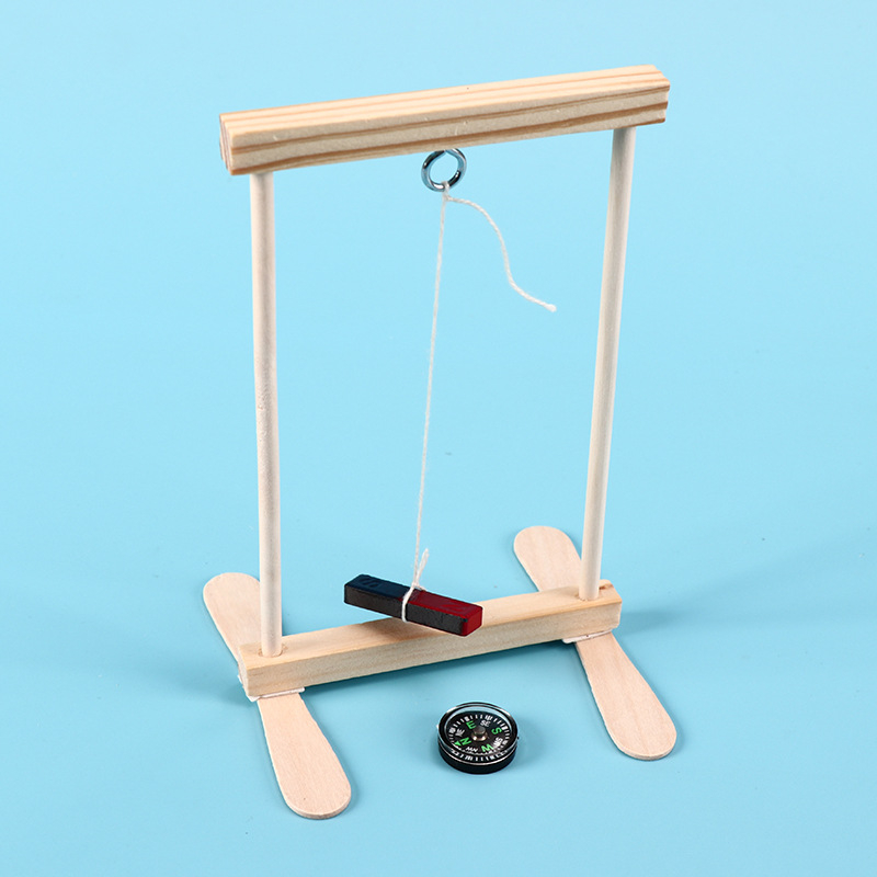 Дървен обучителен компас, сглобяем образователна играчка, за възраст 7-14 г, марка Zhaoping, персонализирани проби