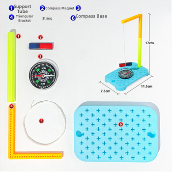 Blue Elephant физическо образователно дървено DIY комплект за деца на възраст 7-14 години