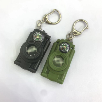 Chiyi 4-σε-1 φακός-τηλεσκόπιο με μεγεθυντικό φακό και πυξίδα — πλαστικό παιχνίδι, διαθέσιμη προσαρμογή