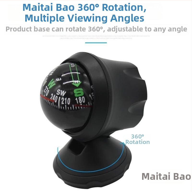 Automobilio kompasas – aukštos precizijos navigacijos rutulys bekelės važiavimui