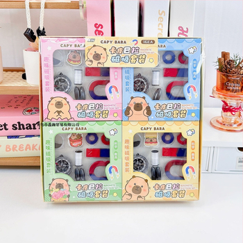 Set educațional cu magnet de direcție pentru fizică — magnet în formă de U pentru experimente, construcție metalică, potrivit pentru 7–14 ani