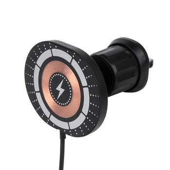 Suport auto pentru telefon cu încărcare wireless magnetică, montaj pe gurile de aer, ventuză vid, încărcare rapidă de 20W, ieșire 3A