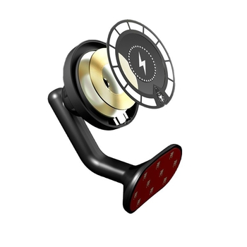 Tesla Model 3/Y magnetski bežični držač za telefon s ljepilom za montažu na instrument ploči, 15W bežično punjenje