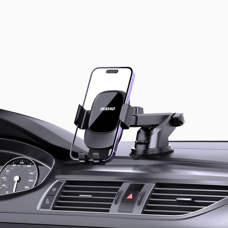 Držač za mobitel u automobilu s vakuumskim držačem za ploču – universalni, stabilizirajući za navigaciju