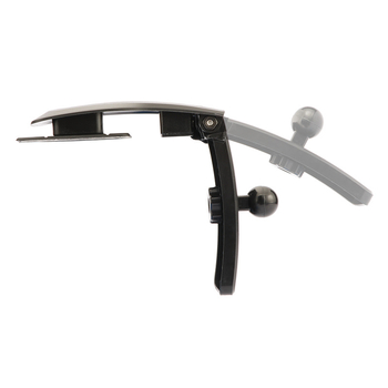 Автомобилен държач за телефон с 17 мм универсална глава, лепилен монтаж върху табло, универсална съвместимост