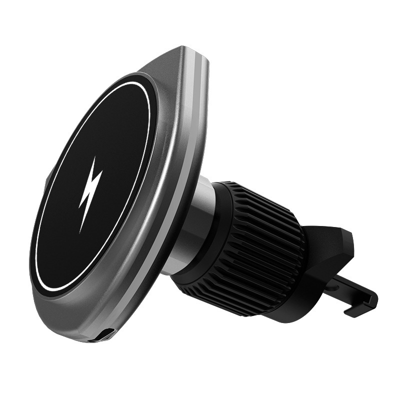 Auto nosač za bežično punjenje - 360° rotacija, magnetsko punjenje, 15W, nosač na zračnom otvoru, univerzalna kompatibilnost