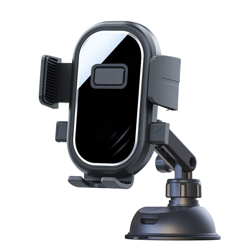 Autótelefon-tartó vákuumos rögzítéssel, univerzális, minimalist stílus, testreszabható, Kaffeb