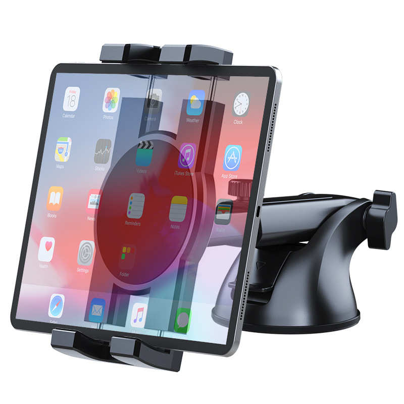 Auto držač za telefon s usisnom čašicom i teleskopskim rukohvatom, univerzalan za sklopive telefone, iPod i tablete