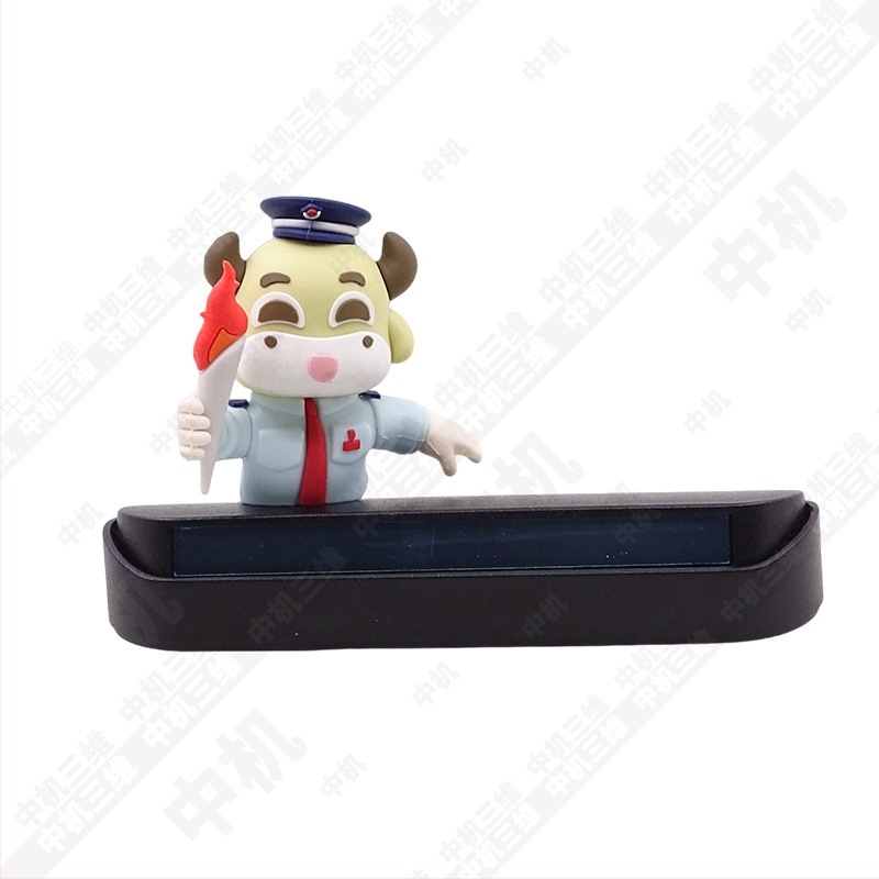 PVC pločica za parkiranje u obliku lutke, prilagođena s 3D izgledom i otvaranjem kalupa, model Doll zj-20241029002