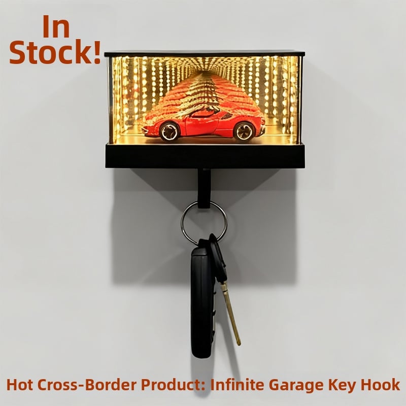 Infinity Garage κρεμαστό για κλειδιά – πλαστικό, μοντέρνο στυλ τέχνης, αξεσουάρ και charms, IP μη εξουσιοδοτημένο