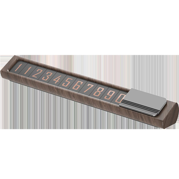 Semn de parcare din lemn de nuc, Joe's, tip ascuns