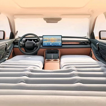 Διπλό αυτοκίνητο αερόστρωμα για ύπνο σε ταξίδι – AION V Gen 2, PVC με φλοκ, αυτόματη πλήρωση, μέγιστο φορτίο 150 kg